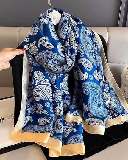 Silk Scarf Mulberry Silk Fashion Scarves Long Lightweight Shawl Wrap …