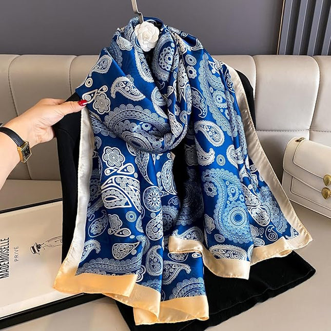 Silk Scarf Mulberry Silk Fashion Scarves Long Lightweight Shawl Wrap …