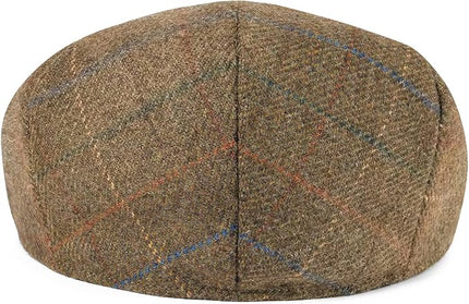 VOBOOM Men's Herringbone Flat Ivy Newsboy Hat Wool Blend Gatsby Cabbie Cap