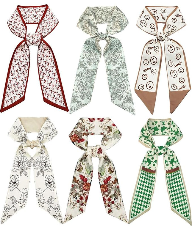 Purse Scarf Handbags For Women Skinny Hair Neck Accessories Scarves With Bag Scarfs Handle Fashion Lightweight