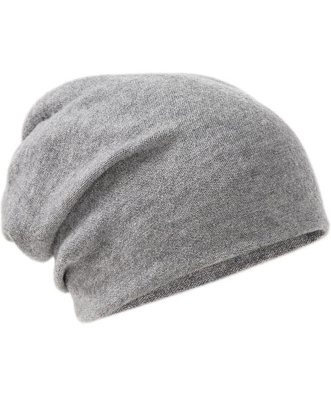 Villand 100% Merino Wool Beanie Hat for Women and Men with Gift Bag, Double-Layered Wool Hat, Knitted Ski Cap for Winter