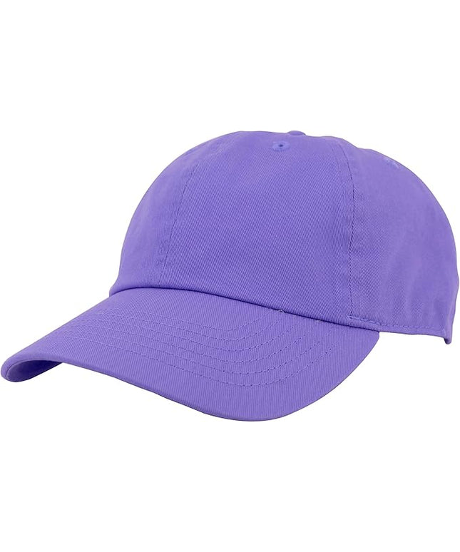 Gelante Baseball Cap Dad Hat 100% Cotton Polo Style Plain Blank Adjustable Size.
