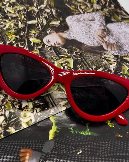 Joopin Polarized Cat Eye Sunglasses for Women Vintage Cateye Sun Glasses UV400 Protection