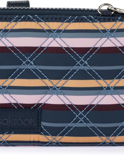 Sakroots Artist Circle Smartphone Crossbody in Coated Canvas, Detachable Wristlet Strap