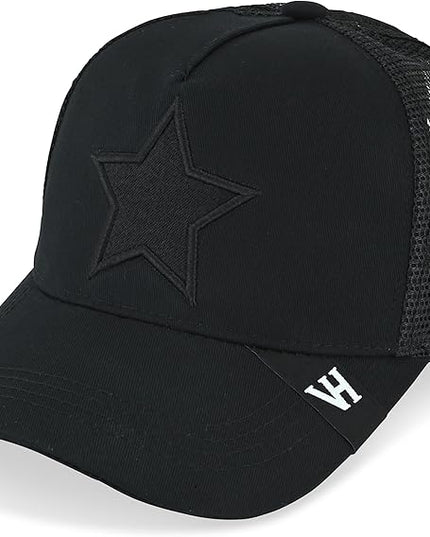 VINTAGE HAVANA Trucker Hats Women | Mesh Adjustable Snapback Hat | Men & Women Cute Trendy Fashion Baseball Cap