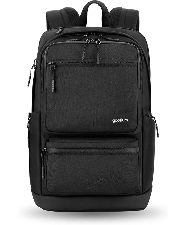 GOOTIUM Laptop Business Travel Backpack - TSA-Friendly Carry-On Luggage Boundless Collection Daypack for College, Commuting & Work | TSA-Friendly, Carry-On Luggage, for Business, Travel, for College, Commuting