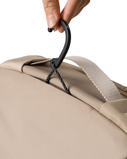 Bellroy Hanging Toiletry Kit Plus (8 Liter Travel Hanging Toiletry Bag) - Stone
