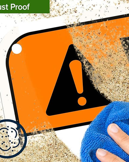 Warning Fall Hazard Appropriate Fall Protection Equipment Sign, 12x18 Inches, 55 mil thick HDPS (high density polystyrene), Made in USA by My Sign Center