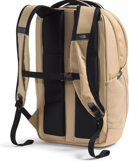 The North Face Vault Everyday Laptop Backpack - Commuter Travel Bag, Water-Repellent Finish, Spacious Compartment, Khaki Stone/TNF Black, One Size