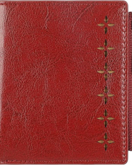 Lavemi Ultra Thin Small Compact Leather Womens Girls Wallets RFID Blocking Credit Card Holder for Women