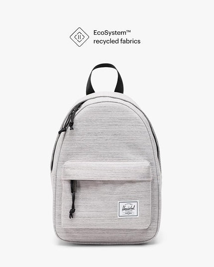 Herschel Legacy Backpack, Light Grey Crosshatch, Mini - 6.5L