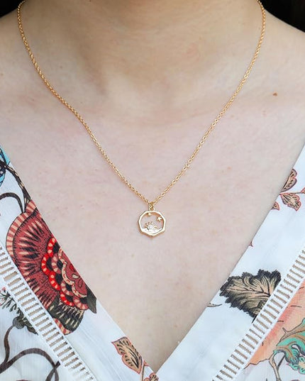 Baydurcan Pendant Necklace for Women Evil Eye Ankh Bow Necklace for Friends Sister Birthday Just Because Christmas Gifts