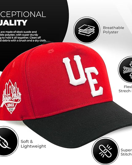 Urban Effort Vintage Trucker hat - for Men Women Baseball Hat - Trendy Sports Snapback Closure for Your Style & Outdoors