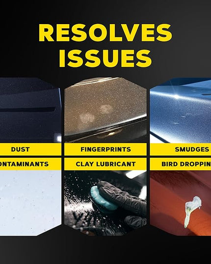 Meguiar's D15501 Last Touch Spray Detailer, Great for Use as Clay Lubricant, creates a Showroom Shine, Removes Dust, Smudges, Fingerprints and More, Versatile Use and Enhances Protection, 1 Gallon
