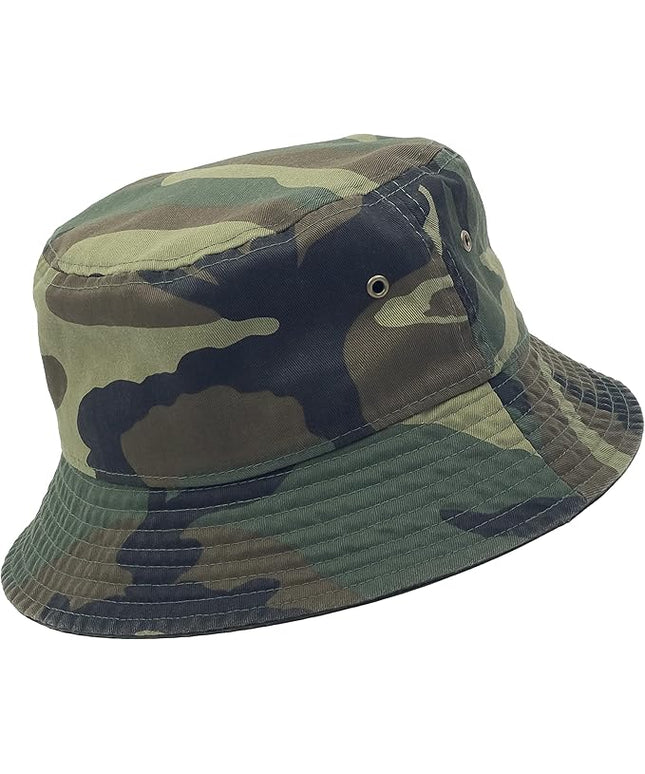 Utmost Bucket Hat 100% Cotton & Denim Lightweight Packable Outdoor Summer Beach Fishing Sun Hat