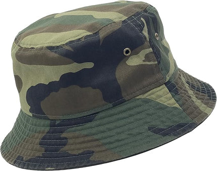 Utmost Bucket Hat 100% Cotton & Denim Lightweight Packable Outdoor Summer Beach Fishing Sun Hat