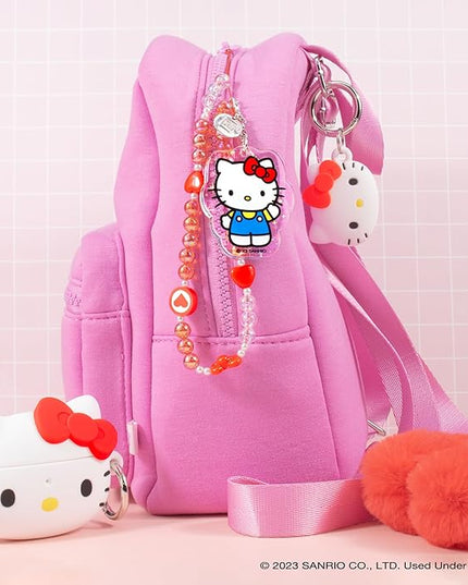 iFace Hello Kitty and Friends Beaded Wristlet Universal Phone Charm Strap - Cute Wrist Chain Lanyard Aesthetic Decor Strap for Cell Phone Camera Keys AirPods Keychains