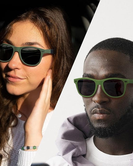 Joopin Square Sunglasses Polarized UV Protection Trendy Designer Sun Glasses Men Women