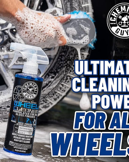 Chemical Guys Starter Car Care & Cleaning Kit, 7-Piece Detailing Car Wash Kit with 6 Premium 16 oz Care Chemicals and Accessories for Washing, Waxing, and Interior Cleaning