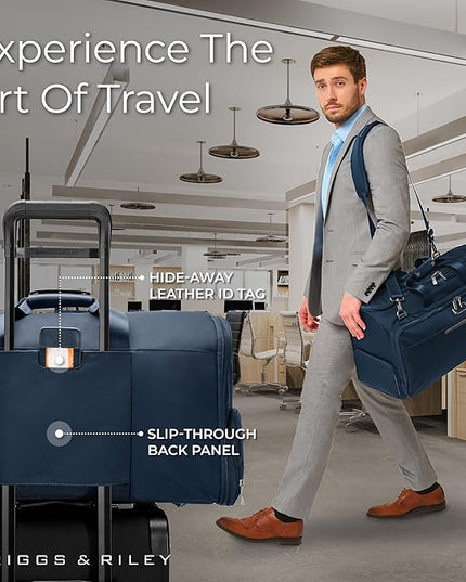 Briggs & Riley Travel Duffel Bag - Weekender & Overnight Luggage for Women & Men, Softside Bag