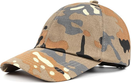 Zylioo XL XXL Oversize Baseball Cap, 100% Cotton Adjustable Dad Hat for Big Heads 23.5"-25.5", Soft Crown Large Size Cap