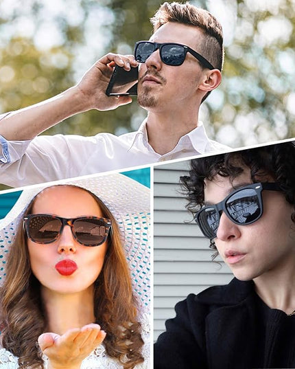 Joopin Square Sunglasses Polarized UV Protection Trendy Designer Sun Glasses Men Women