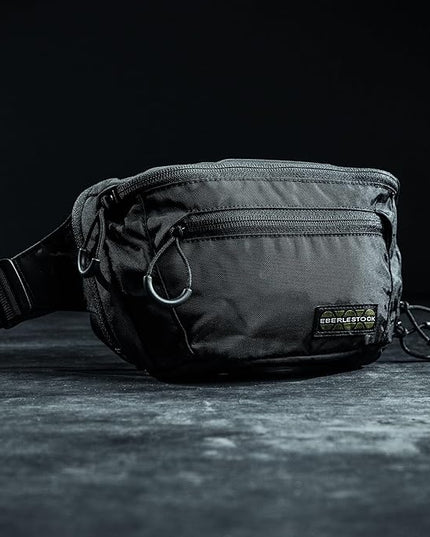 Eberlestock Bando Bag - Tactical Men's Fanny Pack w/Adjustable Waist Belt, Zippered Pockets, Compact Lightweight Belt Bag