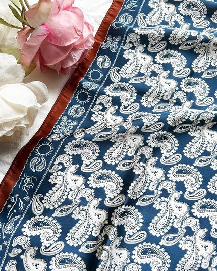 Head Bandanas Scarf for Women Silk Satin Hair Scarf Lightweight Vintage Fashion Square Neck Scarves Gift