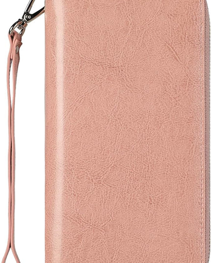 Lavemi Small Compact Women Wallet RFID Blocking Genuine Leather Bifold Purse with ID Windows
