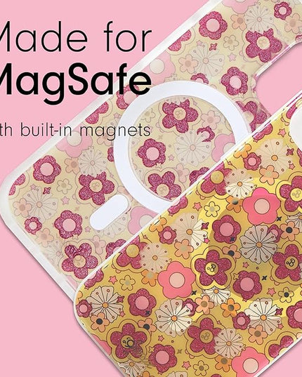 Sonix x Barbie Phone Case for iPhone 15, 14, 13 | Compatible with Magsafe | 10ft Drop Tested | Retro Flower