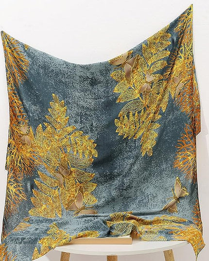 Fashion Scarves Scarf 100% Silk Feeling Scarf Silk Like Scarves Long Lightweight Sunscreen Shawls for Women