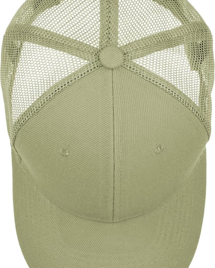 Gelante Mesh Trucker Hat Baseball Cap Structured Front Panel Wholesale LOT 12 Pack