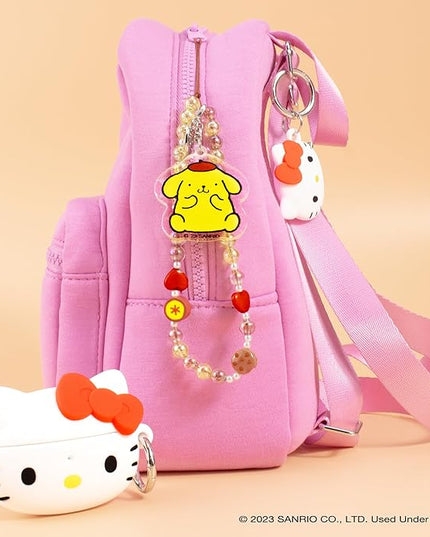 iFace Hello Kitty and Friends Beaded Wristlet Universal Phone Charm Strap - Cute Wrist Chain Lanyard Aesthetic Decor Strap for Cell Phone Camera Keys AirPods Keychains