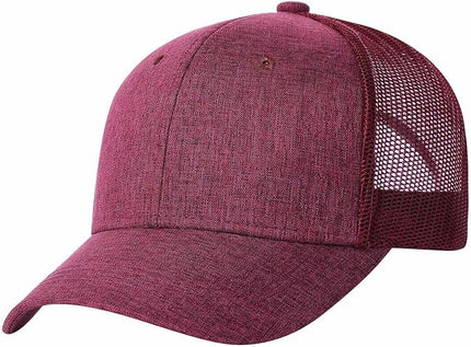 TSSGBL M, L, XL, XXL Snapback Trucker Hats Baseball Caps Adjustable Blank Mesh Back Ball Caps for Men Women