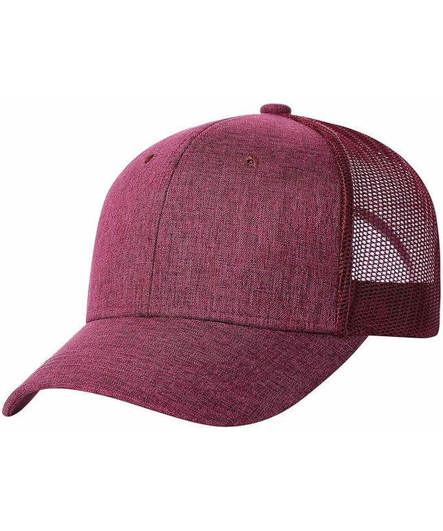 TSSGBL M, L, XL, XXL Snapback Trucker Hats Baseball Caps Adjustable Blank Mesh Back Ball Caps for Men Women