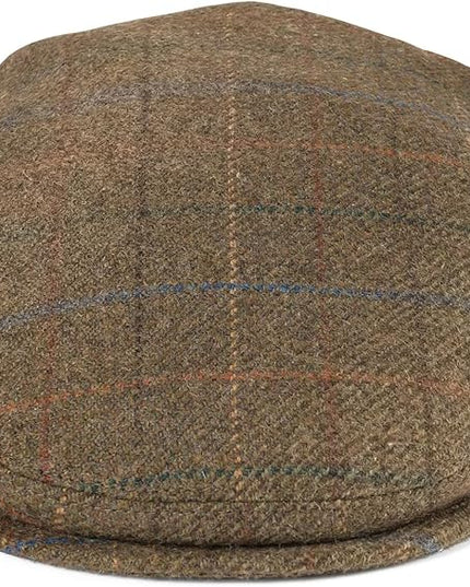 VOBOOM Men's Herringbone Flat Ivy Newsboy Hat Wool Blend Gatsby Cabbie Cap