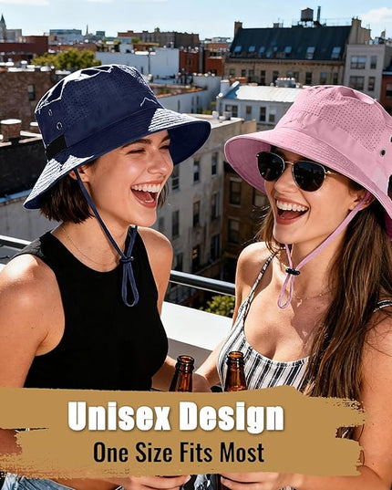Cooling Sun Bucket Hat for Men Women Fishing Beach Safari Hats for Golf Hiking Hunting Outdoor UPF 50+