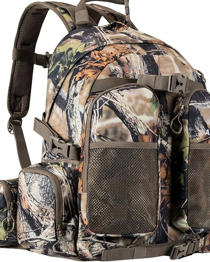 hunting backpack for men Waterproof Camo Pack Hunting gifts for men gear Hunting Day Pack-BlessedBark-35L