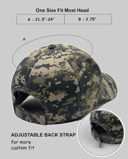 Utmost Structured Baseball Cap with Adjustable Closure - Performance Hat for Outdoor Activities