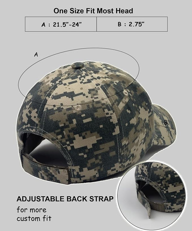 Utmost Structured Baseball Cap with Adjustable Closure - Performance Hat for Outdoor Activities