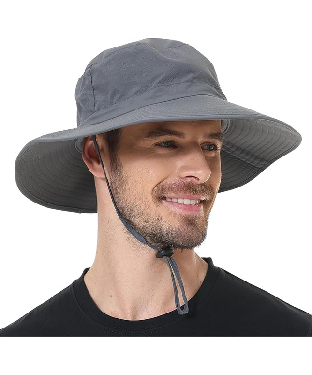ZOORON Boonie Hat UPF 50+ Cooling Sun Hat for Men and Women,Wide Brim Bucket Hats with UV Protection for Safari Hiking Beach