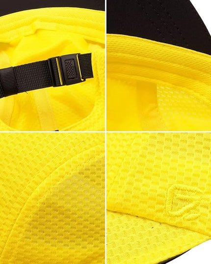 GADIEMKENSD Women's Race Day Running Cap Performance Mesh Hat - Excellent Ventilation, Lightweight, Reflective Safety