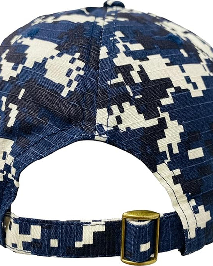 Roytrense Embroidered American Flag Unisex Baseball Cap (100% Cotton)