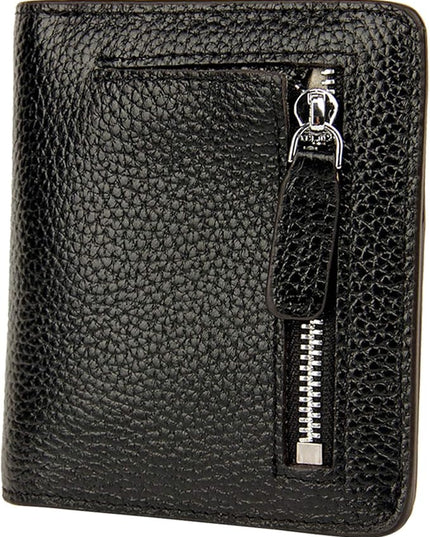 AINIMOER Small Leather Wallet for Women, Ladies Credit Card Holder RFID Blocking Women's Mini Bifold Pocket Purse