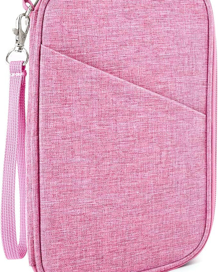 Passport Holder Family, Women Rfid Blocking Passport Wallet, Travel Essentials Premium Wallets, Waterproof Passport Holders Bag for Men Traveling, Travel Document Organizer Credit Cards Case
