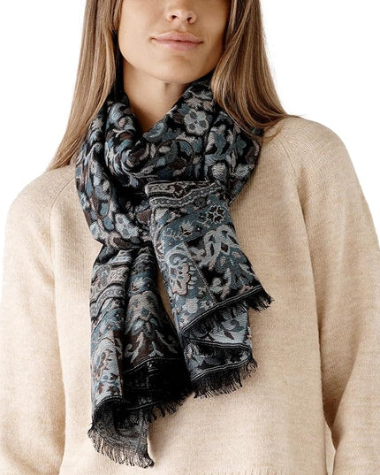 Scarf for Women Spanish Design Elegant Long Shawl Scarves for Summer Fall