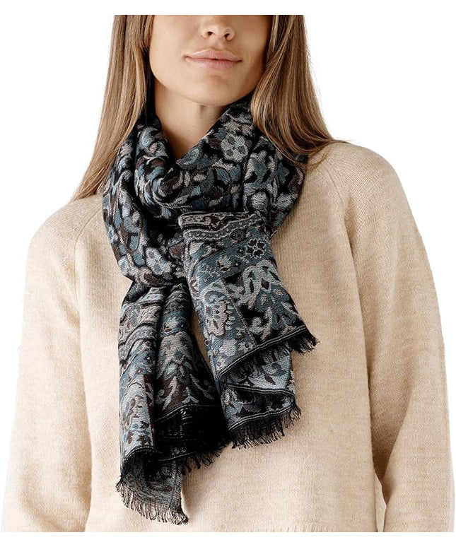 Scarf for Women Spanish Design Elegant Long Shawl Scarves for Summer Fall