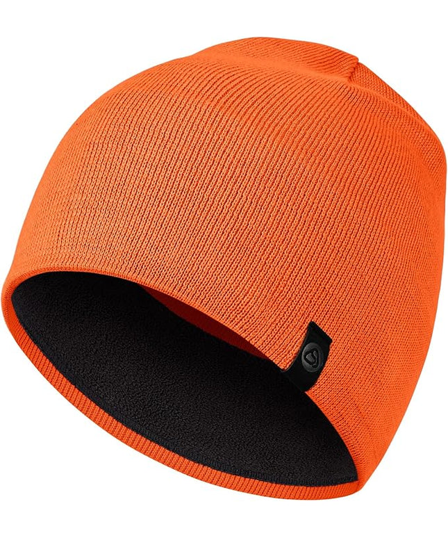 Beanie for Men, Soft Cotton Beanie for Women, Warm Unisex Winter Hat, Running Skull Cap for Cold Weather Activities