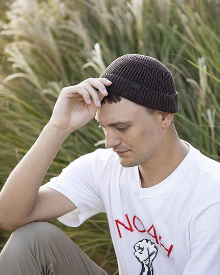 Fisherman Beanie Hats for Men Women,Knit Trawler Skull Cap,Watch Cap,Spring Fall Winter Warm Short Hats