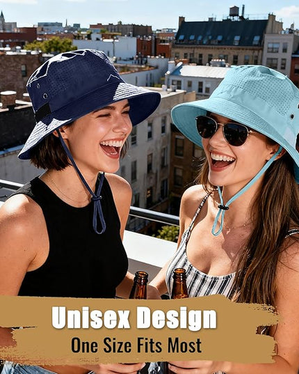 Cooling Sun Bucket Hat for Men Women Fishing Beach Safari Hats for Golf Hiking Hunting Outdoor UPF 50+